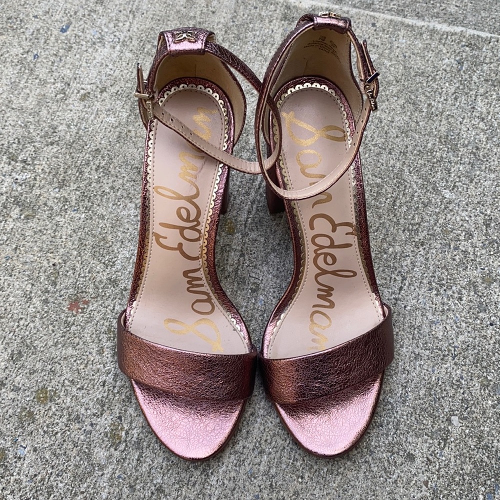 Sam Edelman Yaro Ankle Strap Sandal Block Heel